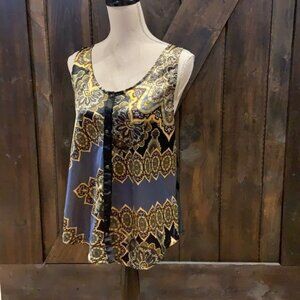 Harper button down tank top